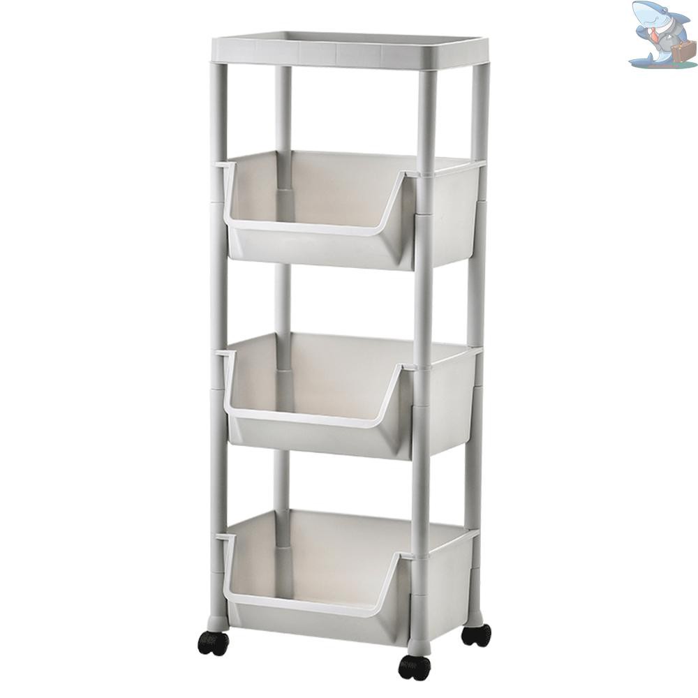 shelving rack with wheels