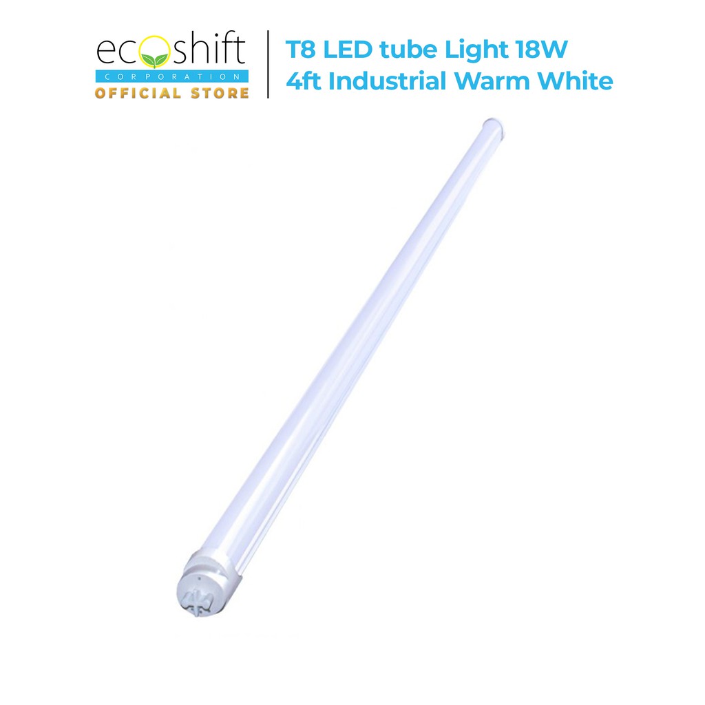 plenty Orient Punctuation Ecoshift T8 LED Tube Light 18 Watts 4ft. Industrial Warm White ES111 |  Shopee Philippines