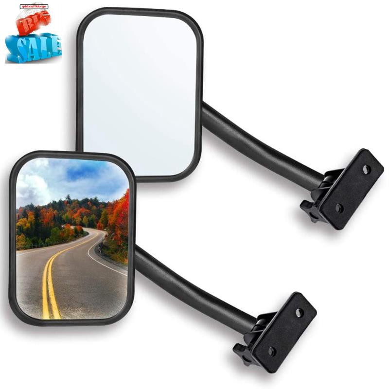 Door Off Mirror for Jeep Wrangler TJ JK 4X4 Off-Road Morror Rectangular  Mirrors Side View Mirror, 2 Pack | Shopee Philippines