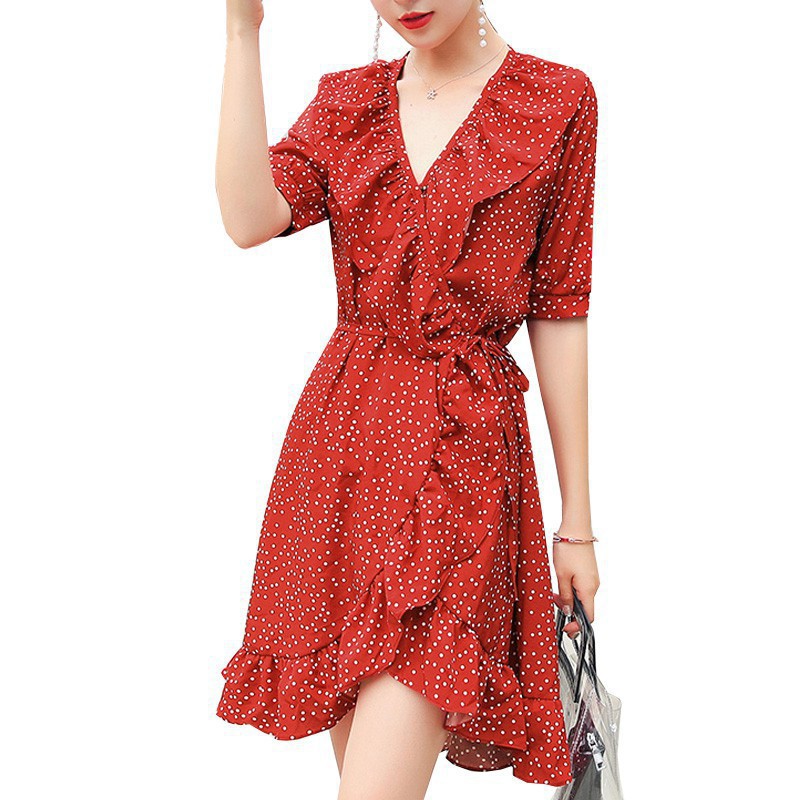 asymmetrical summer dress