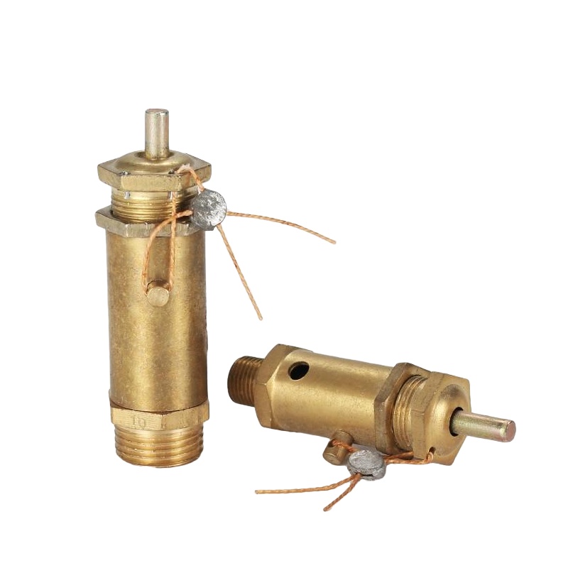 Spring type air compressor safety valve pressure relief valve steam