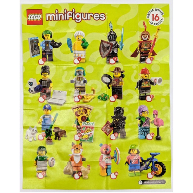 lego minifigures series 19