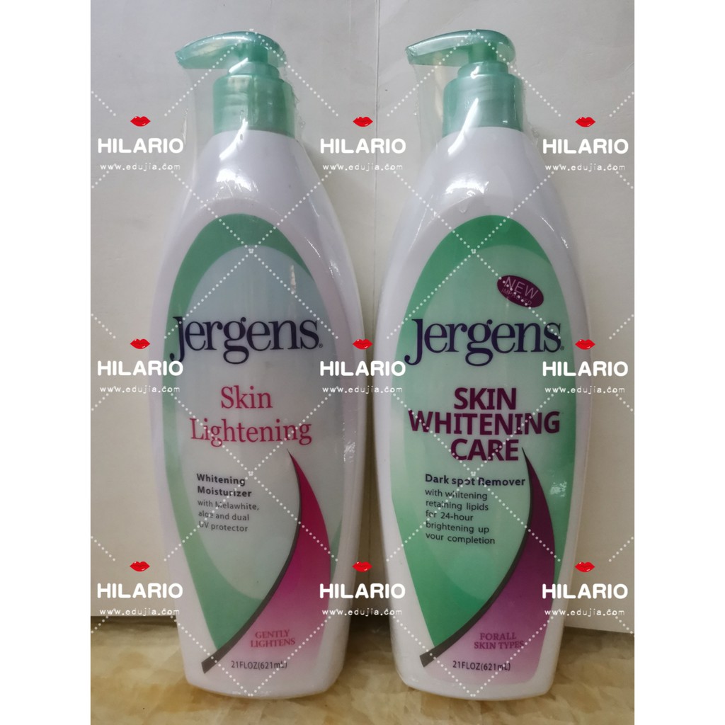 JERGENS skin lightening/skin whitening care lotion 621ml Shopee