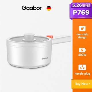 Gaabor Electric Caldron Cooking Pot Non Stick Multi-Purpose Pot 15cm Large Diameter