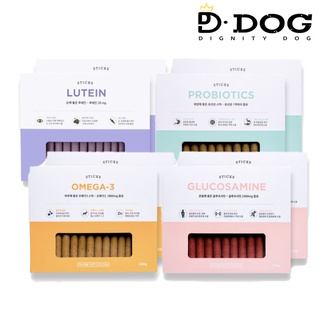 【 PROM VET 】 Korean Pet Brand Veterinary Nutritional Snacks for Dogs and Cats Pure Stick Eyes Gastrointestinal Skin Joints Lutein Probiotics Omega 3 Glucosamine