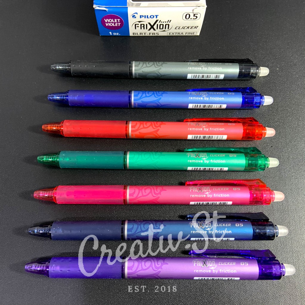 Pilot Frixion Erasable  Multicolor Tint Pen for Office Supplies |  Shopee Philippines