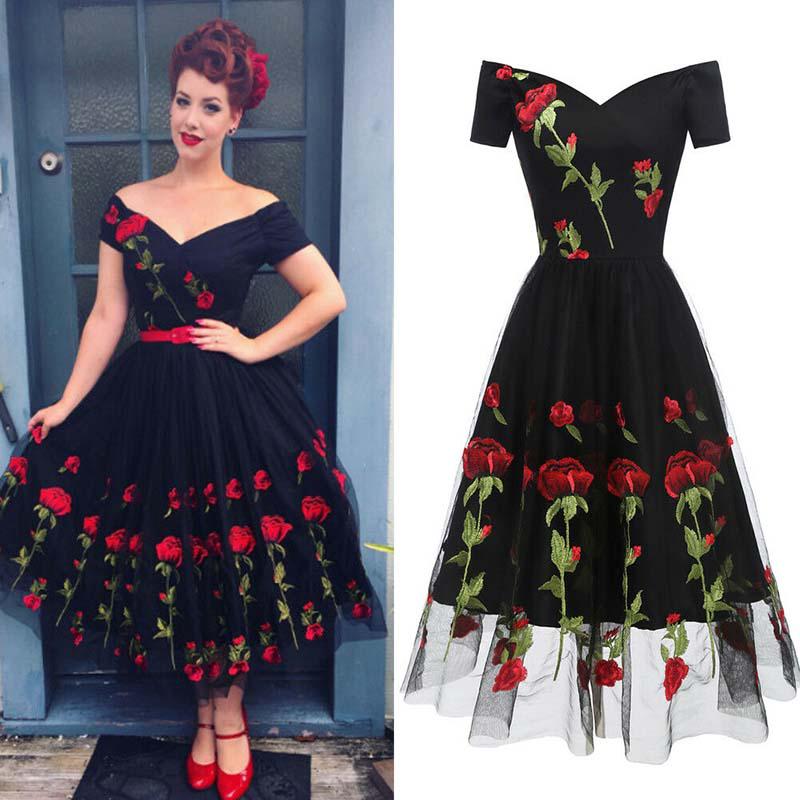 rockabilly party dress