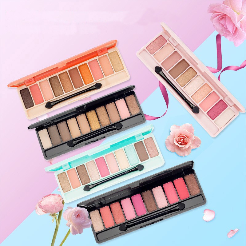 Lameila 10Color Eyeshadow Palette Shopee Philippines