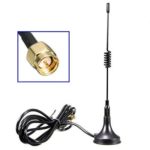 2g 3g Lte Antenna Male 5dbi Gsm Antena With Sucker 300cm Cable Wifi Modem High Gain Omni Antenna Lazada Ph