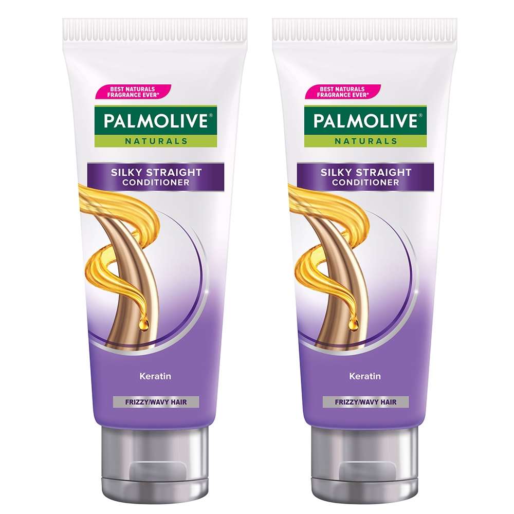 Palmolive Naturals Silky Straight with Keratin Cream Conditioner 180ml