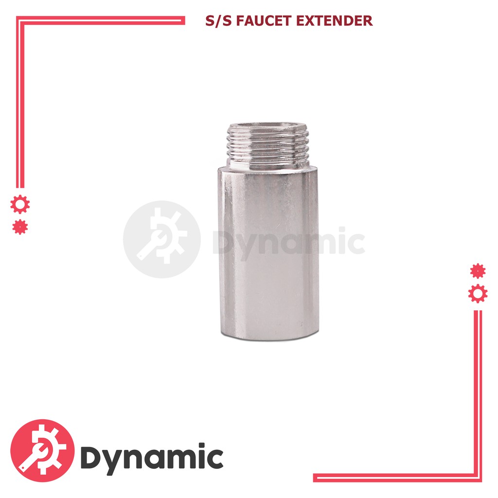 Stainless 1 2 Male X 1 2 Female 40mm Faucet Extension Male Adapter Faucet Extender Nipple Connector Shopee Philippines