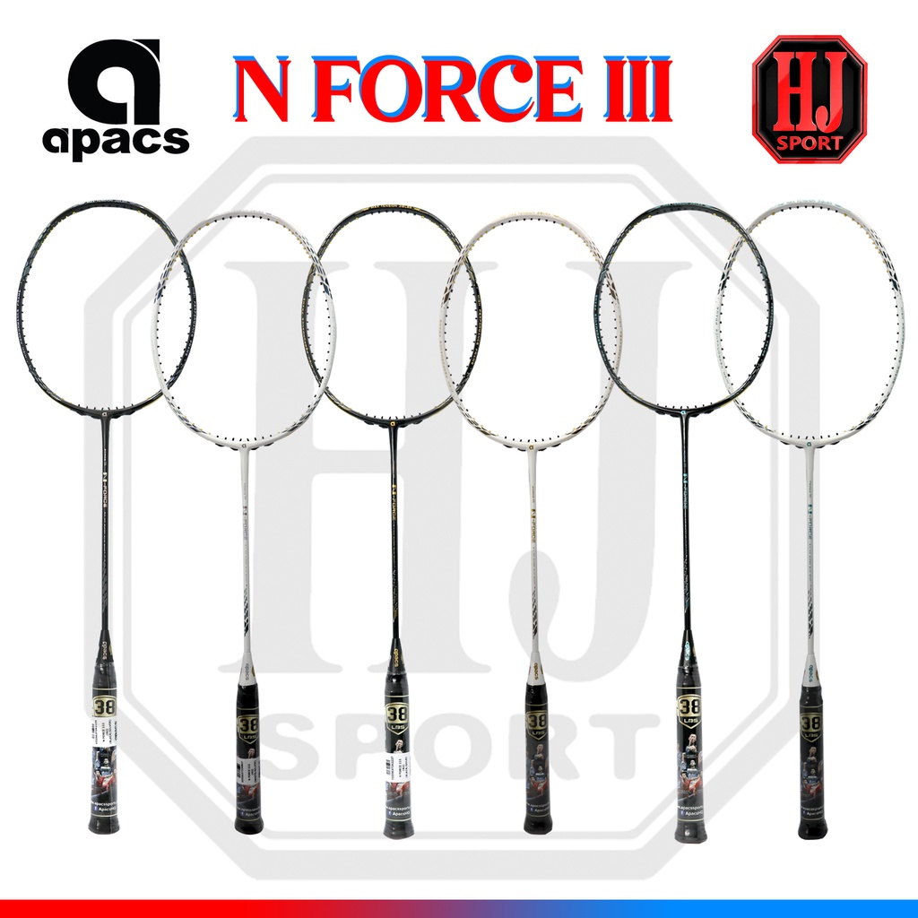 Apacs N Force 111 Original Badminton Racket Bonus Strings And Bags