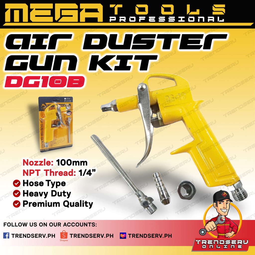 MEGA Air Duster Gun Kit DG10B Shopee Philippines