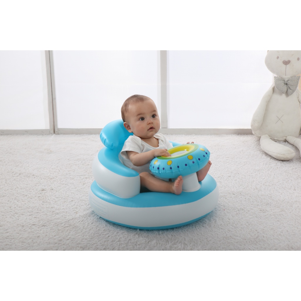 kkaabb New Baby inflatable sofa chair for baby chair infant Portable ...