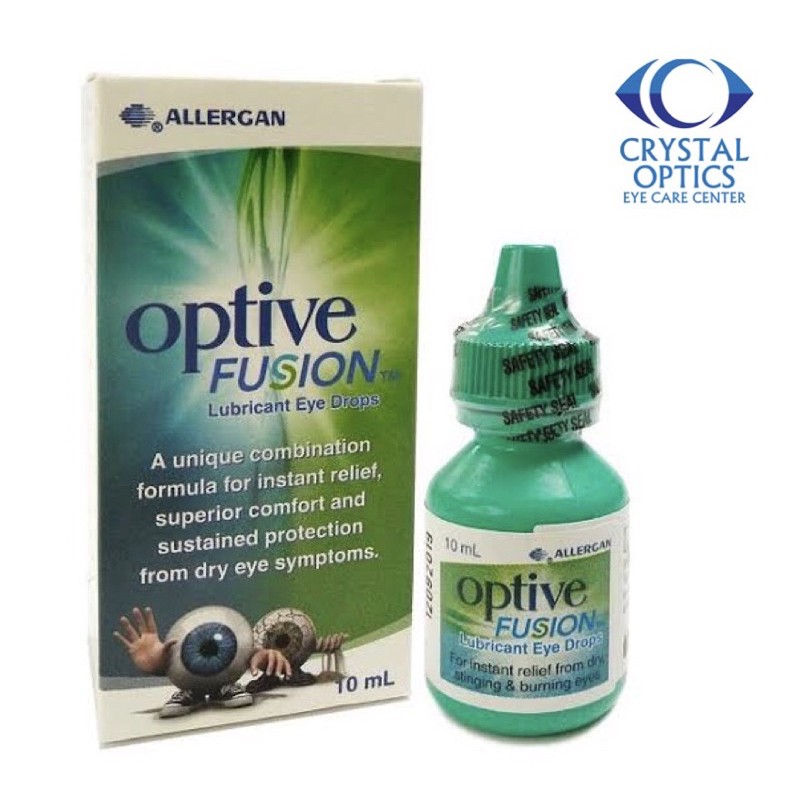 Optive Fusion Lubricating Eye Drops (10ml) Shopee Philippines