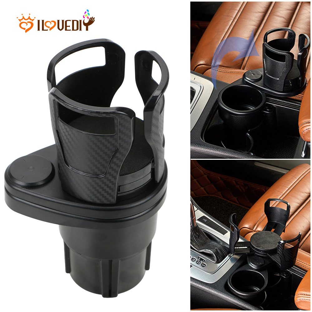 2 in 1 Multifunctional Car Cup Holder / Vehicle Adjustable
