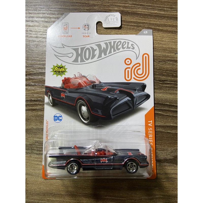 hot wheels id tv series batmobile die cast car