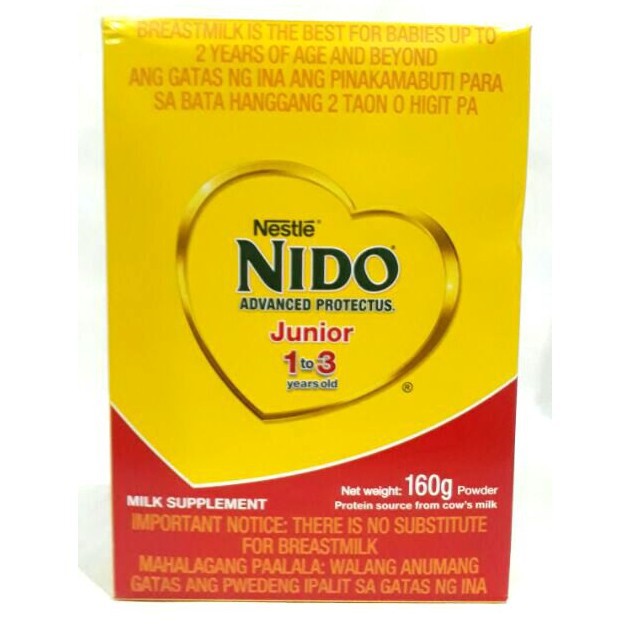 nido for 1 year old