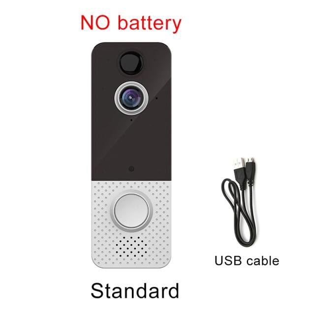 WIFI Video Doorbell T8 Smart Doorbell Camera IP 1080P Phone Ring Door Bell For Apartments IR