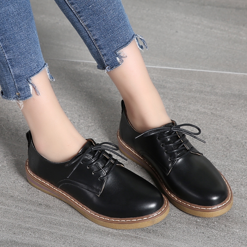women's casual lace up oxfords shoes