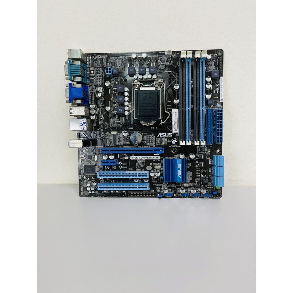 ASUS P7Q57-M DO/BP5295 first gen MOTHERBOARD SOCKET LGA 1156 i3 i5 i7 ...