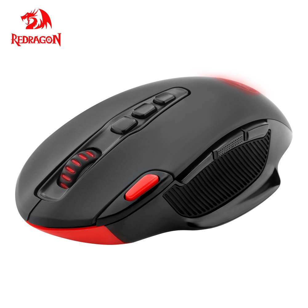 Redragon SHARK M688 Wireless Gaming Mouse programmable 5000 DPI 10 ...