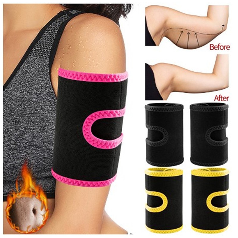 1 Pair Arm Shaper Neoprene Sweat Arm Fat Burner Sport Slimmer Armbands