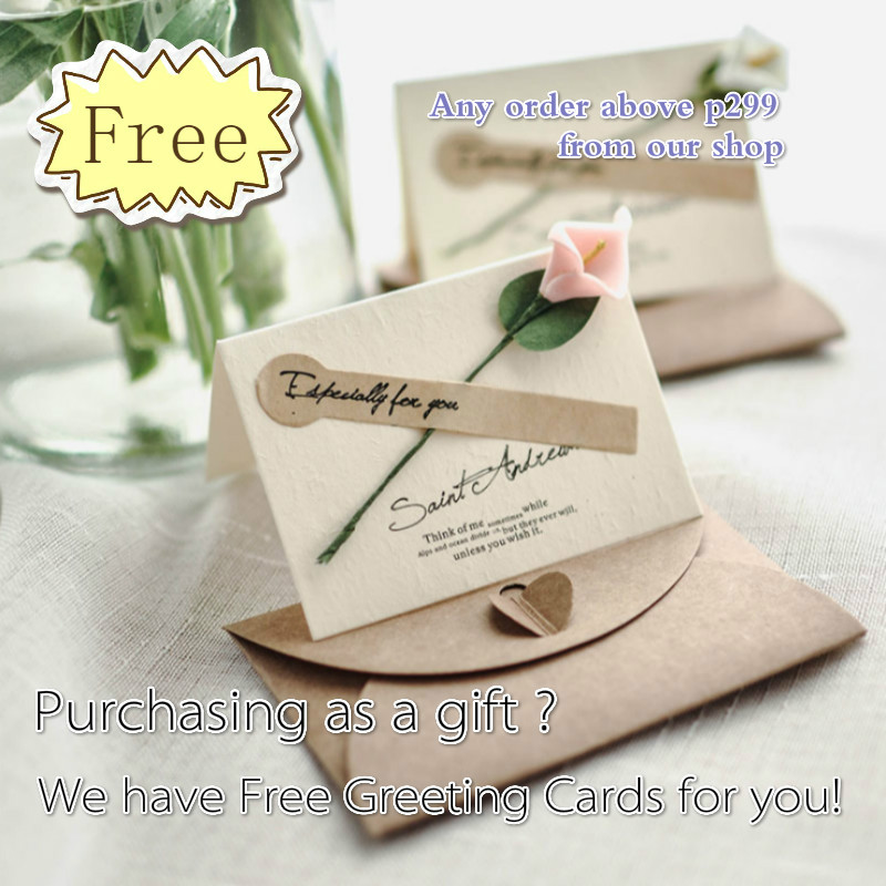 Fl Handmade Greeting Cards Vintage Kraft Blank Note Card For Diy Wedding Card Birthday Card Invitation Christmas Card Gift Card Shopee Philippines