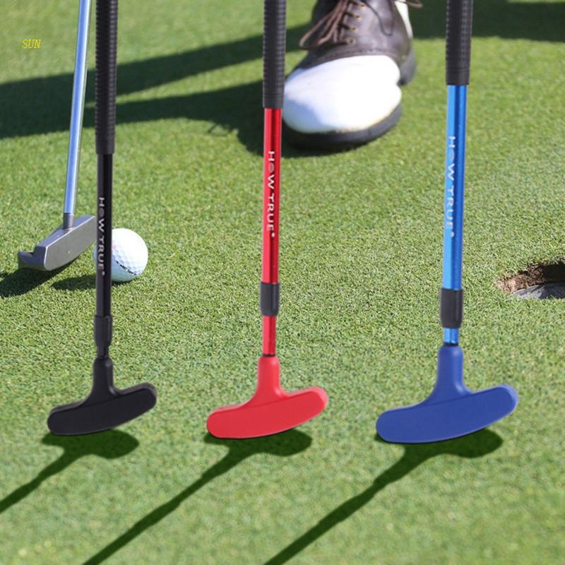 SUN Two Way Retractable Golf Putter Premium Grip TwoWay Head Right Or