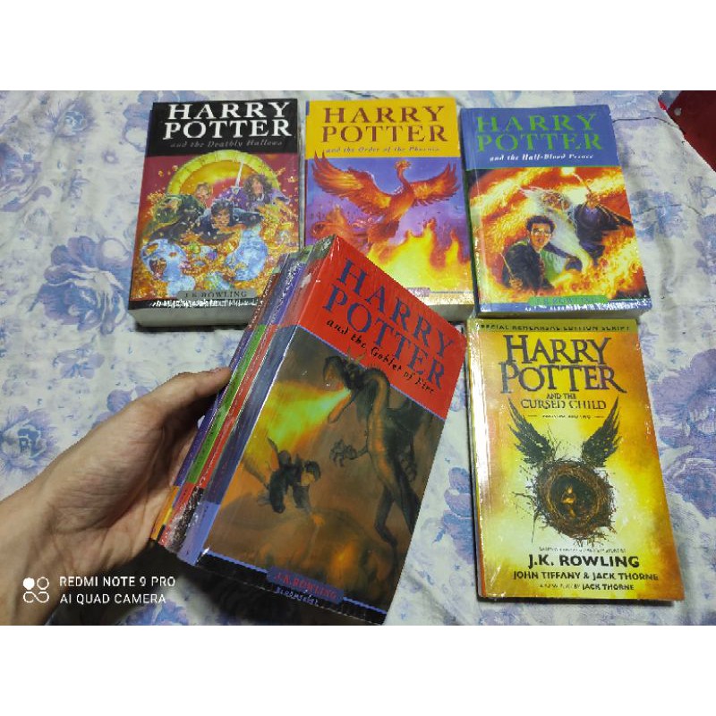 Harry Potter Bloomsbury First Edition 8 Books Collection | Shopee ...