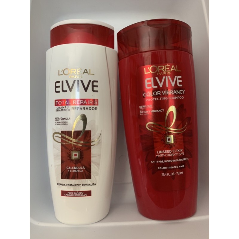 L’oreal Paris Elvive Color Vibrancy Protecting Shampoo 750ml or Total
