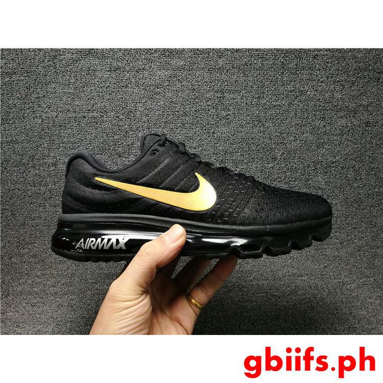 nike air max 2017 black and gold