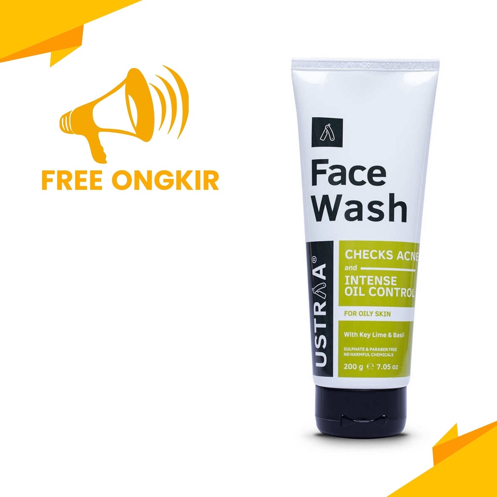 Ustraa Face Wash Oily Skin (200gr) Shopee Philippines