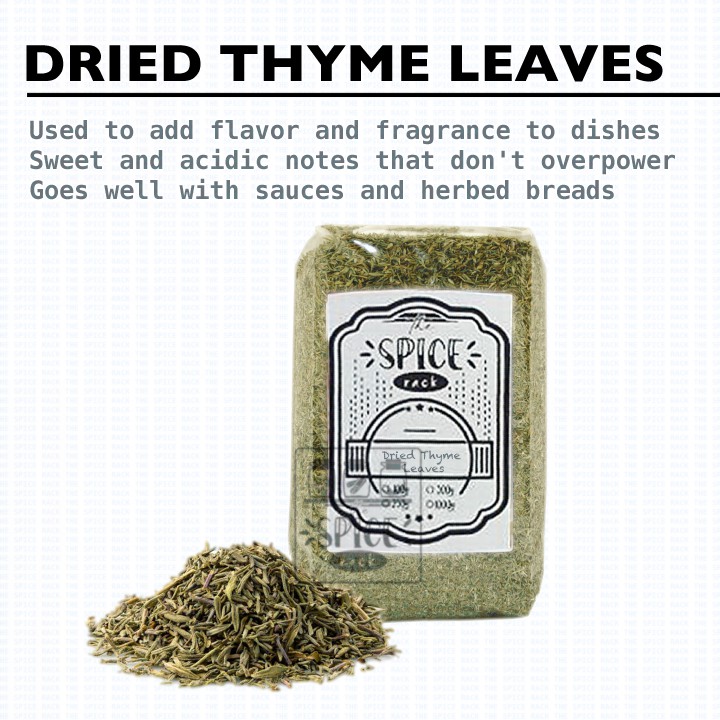 Thyme Leaves organic (50grams / 100grams) Shopee Philippines