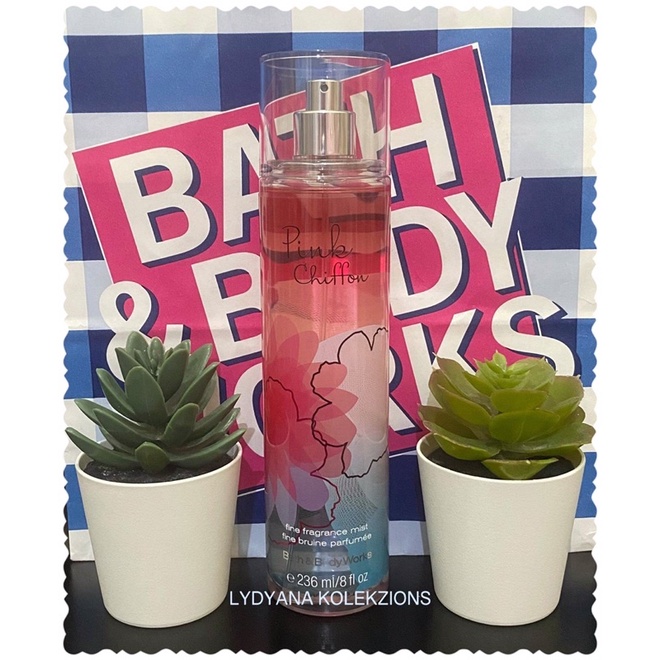 Bath & Body Works PINK CHIFFON Fine Fragrance Mist 236ml | Shopee ...