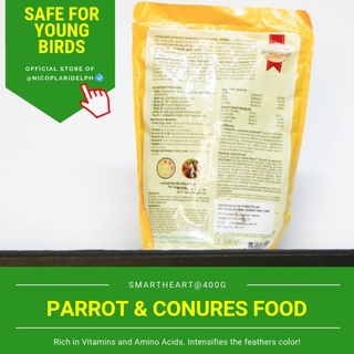 Smartheart Parrot and Conures Food (1kg)