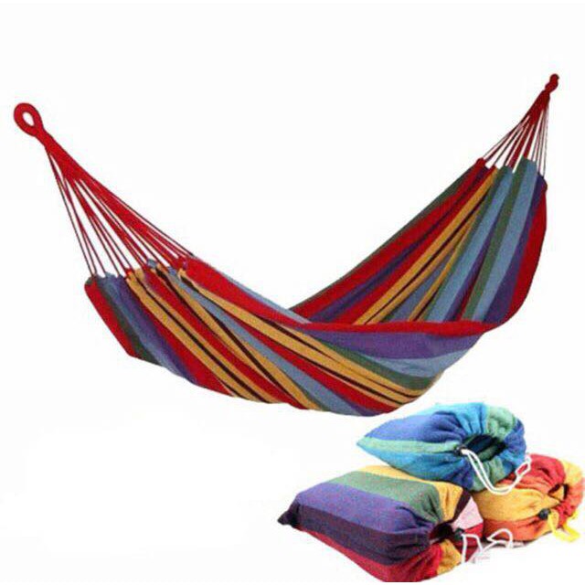 WE.COD Portable Cotton Rope Outdoor Hammock Duyan | Shopee Philippines