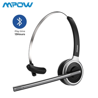 Mpow M5 Bluetooth 5.0 Headset Wireless Headphone Headset with Noise Reduction Mic