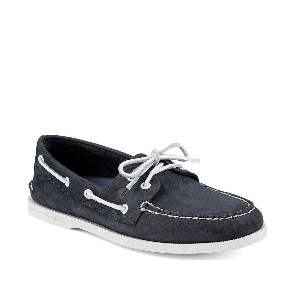 Sperry Shoes Men's Authentic Original 2-Eye Washable (Navy) | Shopee ...