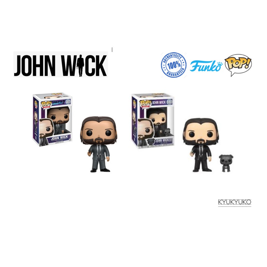 funko pop john wick with dog