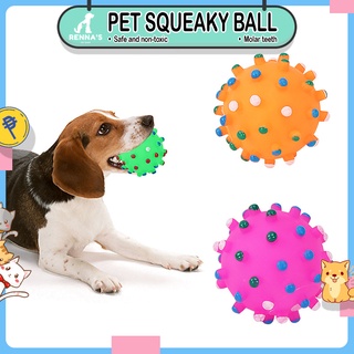 Renna's Dog Squeaky Toy For Dogs Chew Ball Interactive Toys Dog Toys For Puppies Cat Toy Pet Toy