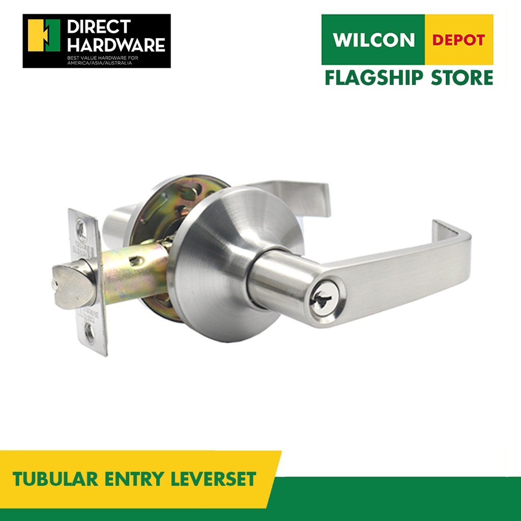 DIRECT HARDWARE/TL 850AETSN Tubular Lever Set Grade 3 By Wilcon Depot