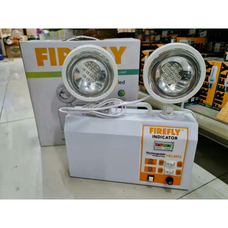Firefly Indicator Commercial Emergency Lamp Twinhead Bright Led