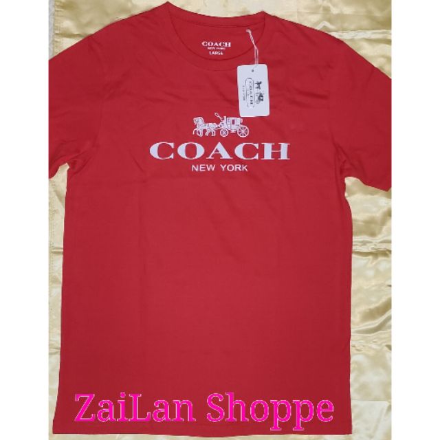 red coach shirt