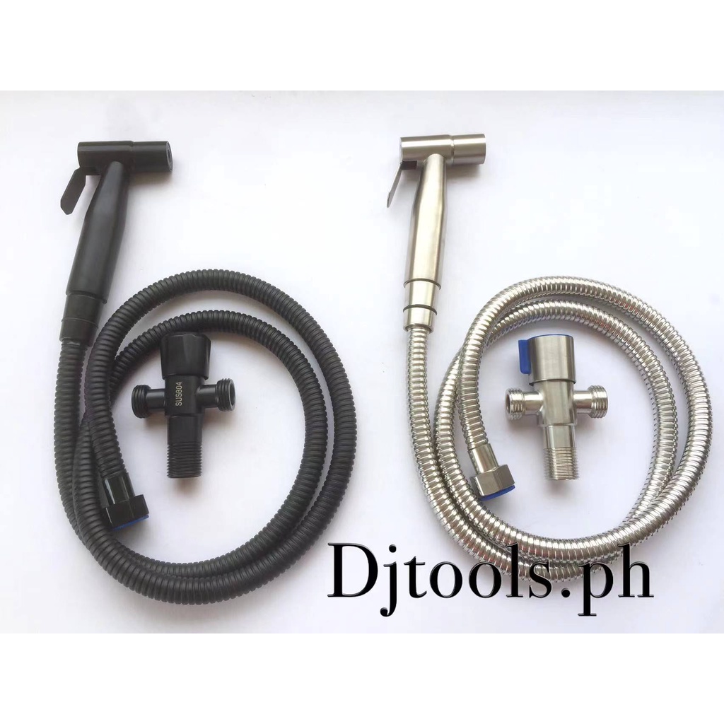 1 Set Handheld Bidet Toilet Sprayer, Stainless Steel Bathroom Personal