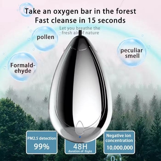 Portable Wearable Air Purifier Necklace Negative Ion Personal Purifier Remove Odor Covid-19 Original