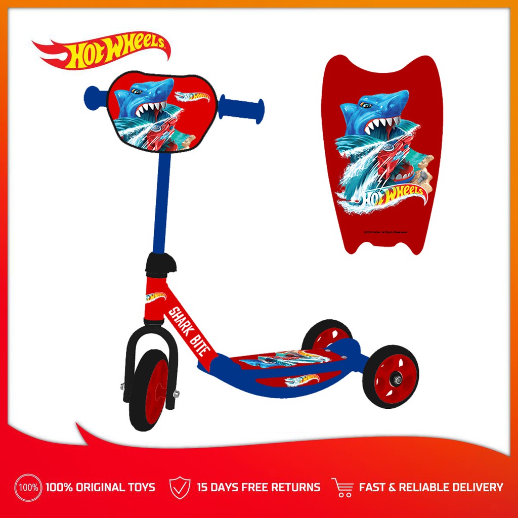 hot wheels scooter 3 wheel