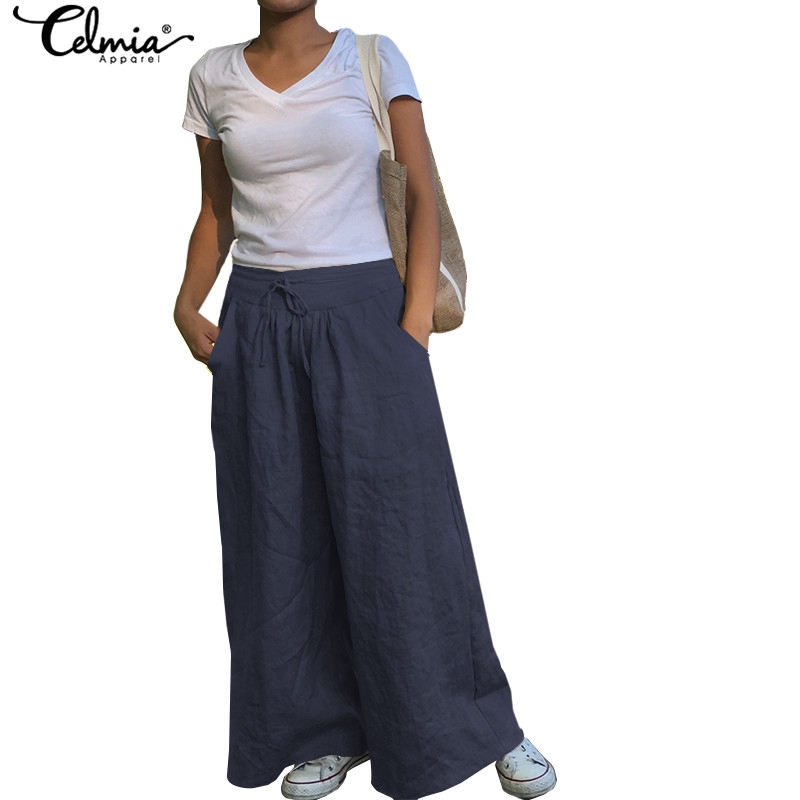 baggy wide leg trousers