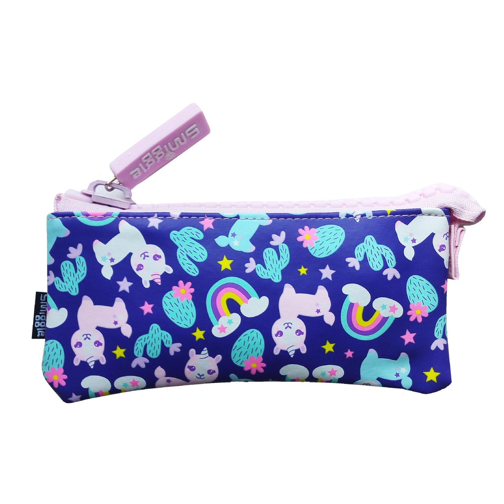 three zip pencil case