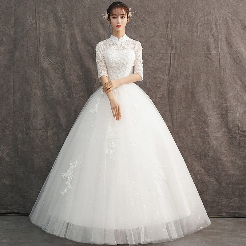 wedding dress for thin girl